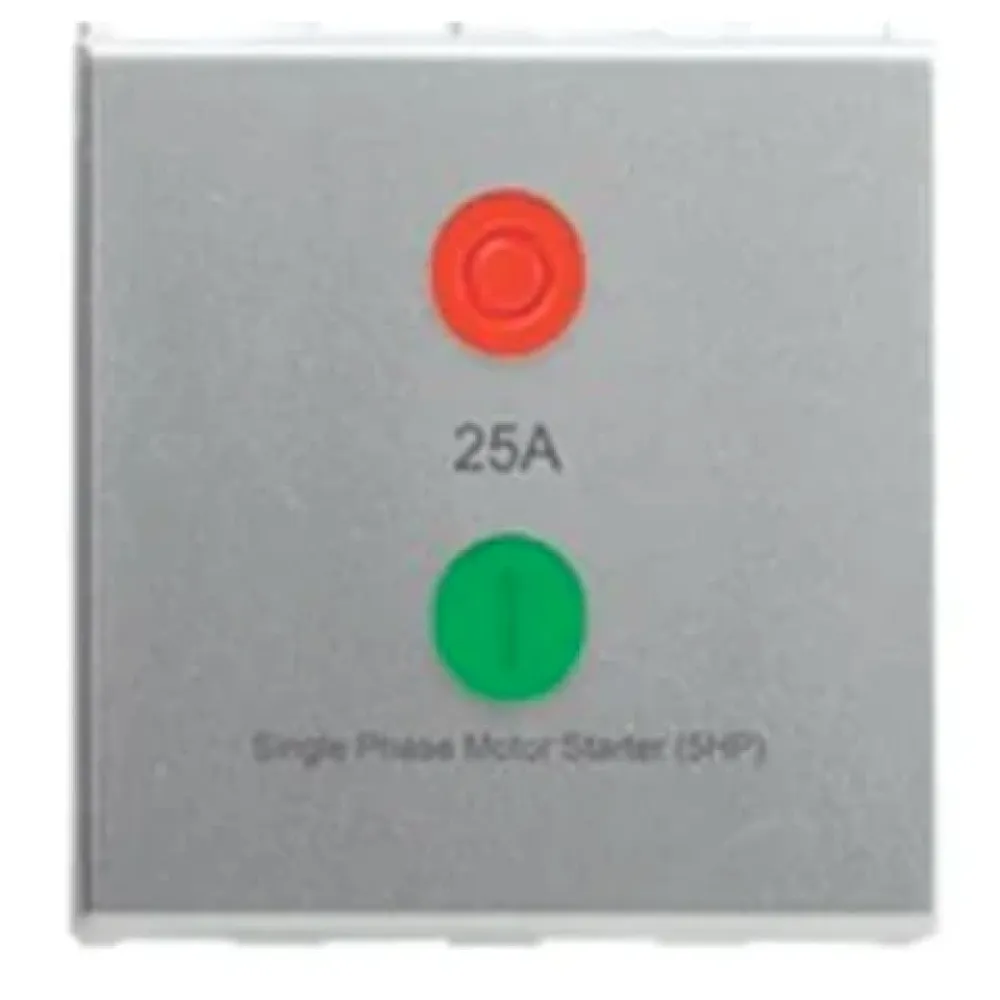 Motor Starter Switch, 2 Module Roma (66025)