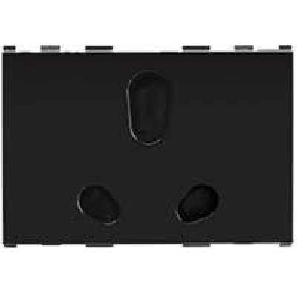 Twin Socket, 2/3 Module Roma