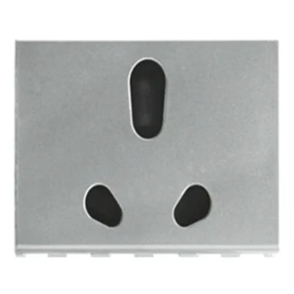 Twin Socket, 2/3 Module Roma