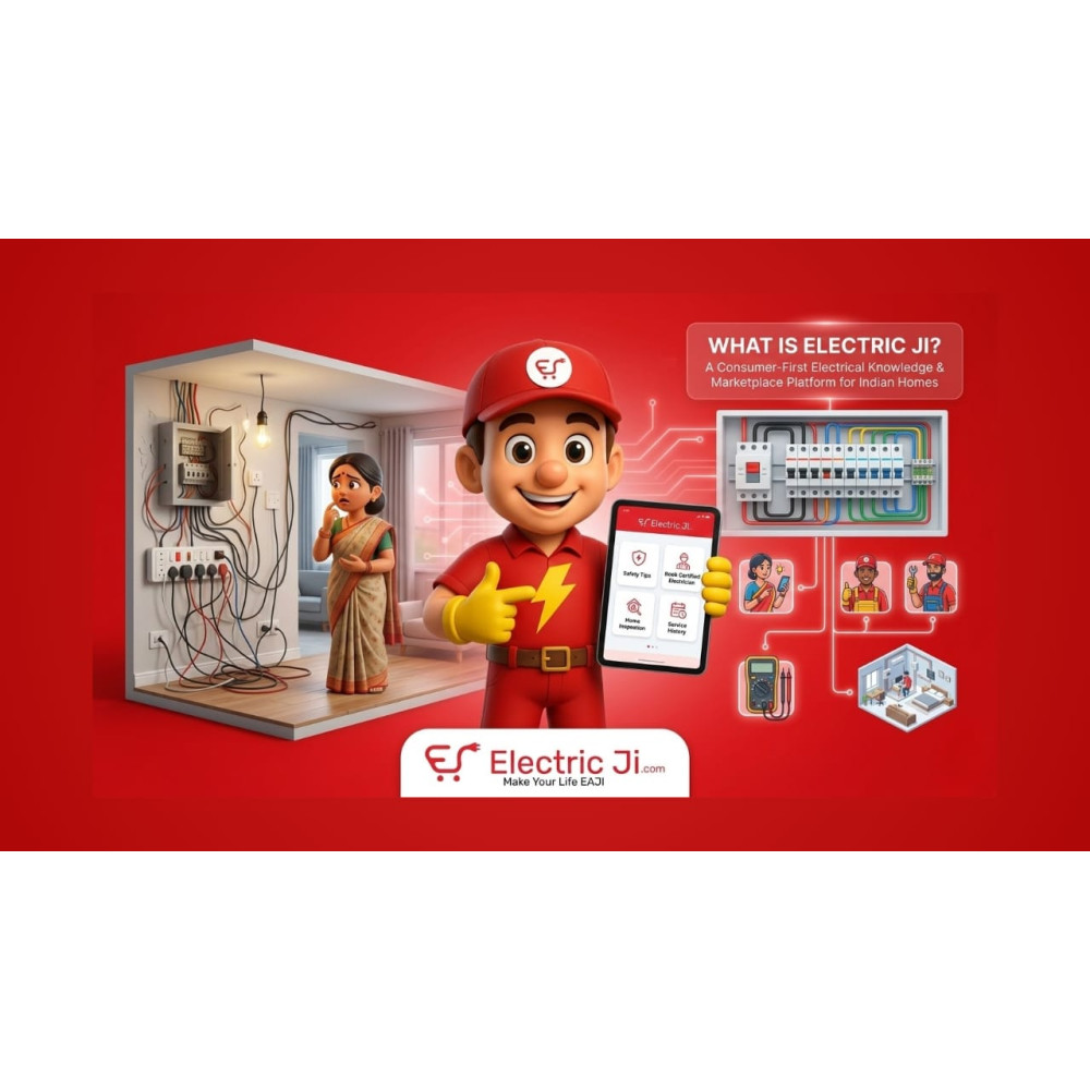 What Is Electric Ji? A Smarter Way to Fix Home Electrical Problems and Find Verified Electricians in India