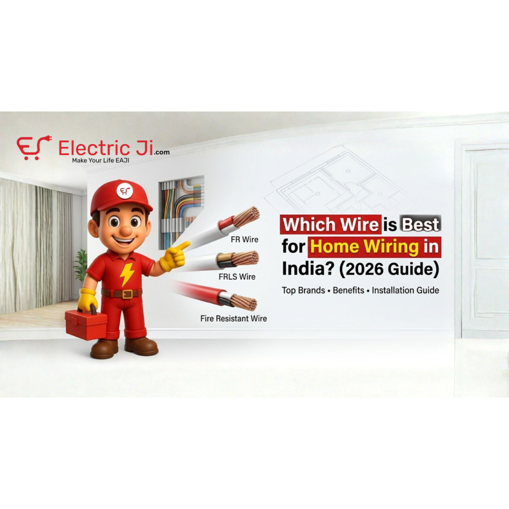 Best Home Wiring in India 2026 | Copper vs Aluminium & Correct Wire Size