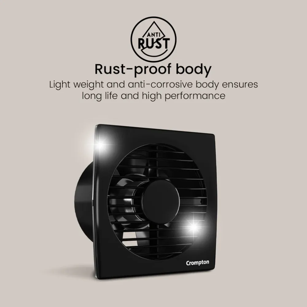 Axial Air Exhaust Fan | 100mm | Crompton