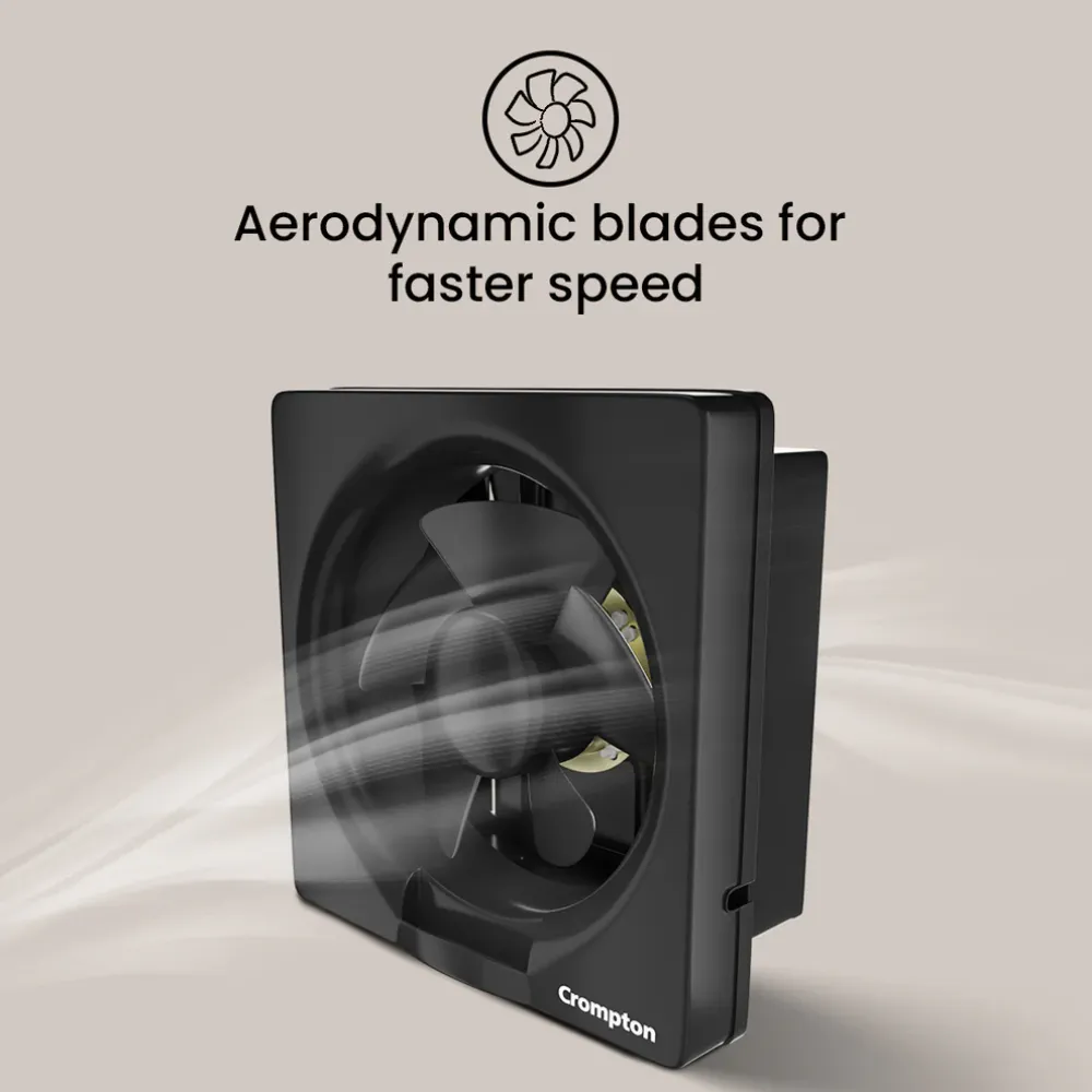 Brisk Air Plus Exhaust Fan | 150mm/200mm | Crompton