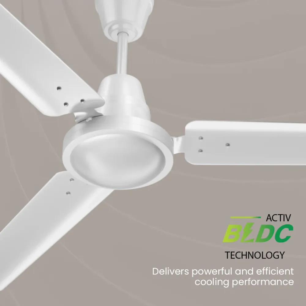 Energion High Speed Ceiling Fan | 1200mm BLDC  | Remote Control | Crompton