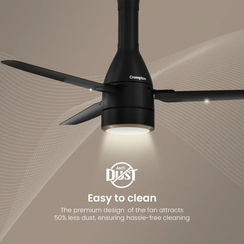 Energion Roverr Underlight Ceiling Fan | 1200mm BLDC| Remote Control |Crompton