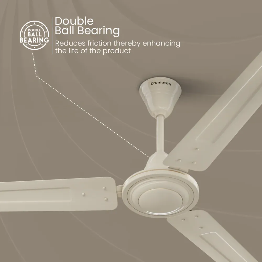 Surebreeze Brizair Ceiling Fan | 1200mm |Crompton