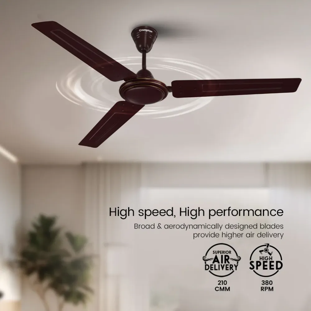 Surebreeze Sea Breeze Ceiling Fan | 1200mm | Crompton
