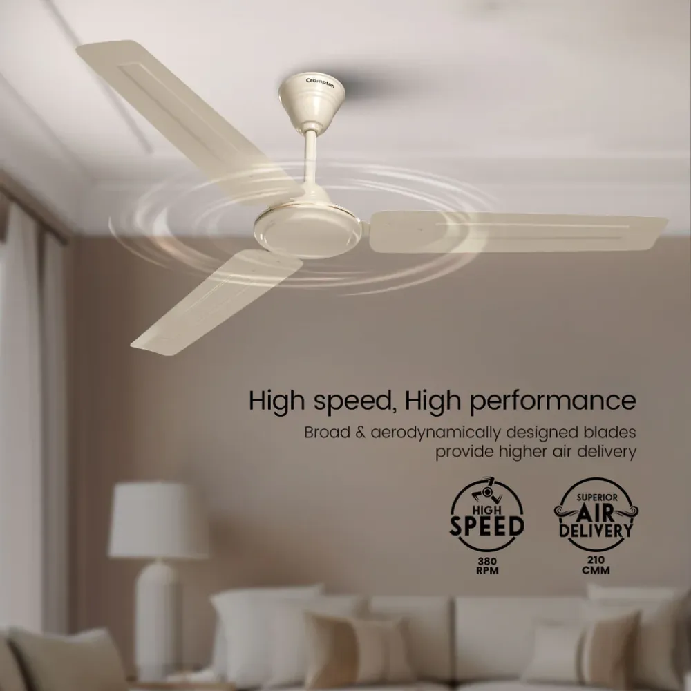 Surebreeze Sea Breeze Ceiling Fan | 1200mm | Crompton