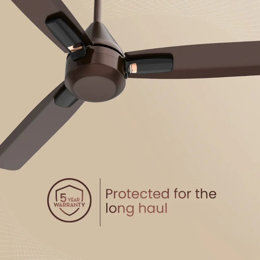 Energion Cromair Plus Ceiling Fan | 1200mm BLDC | Remote Control | Crompton