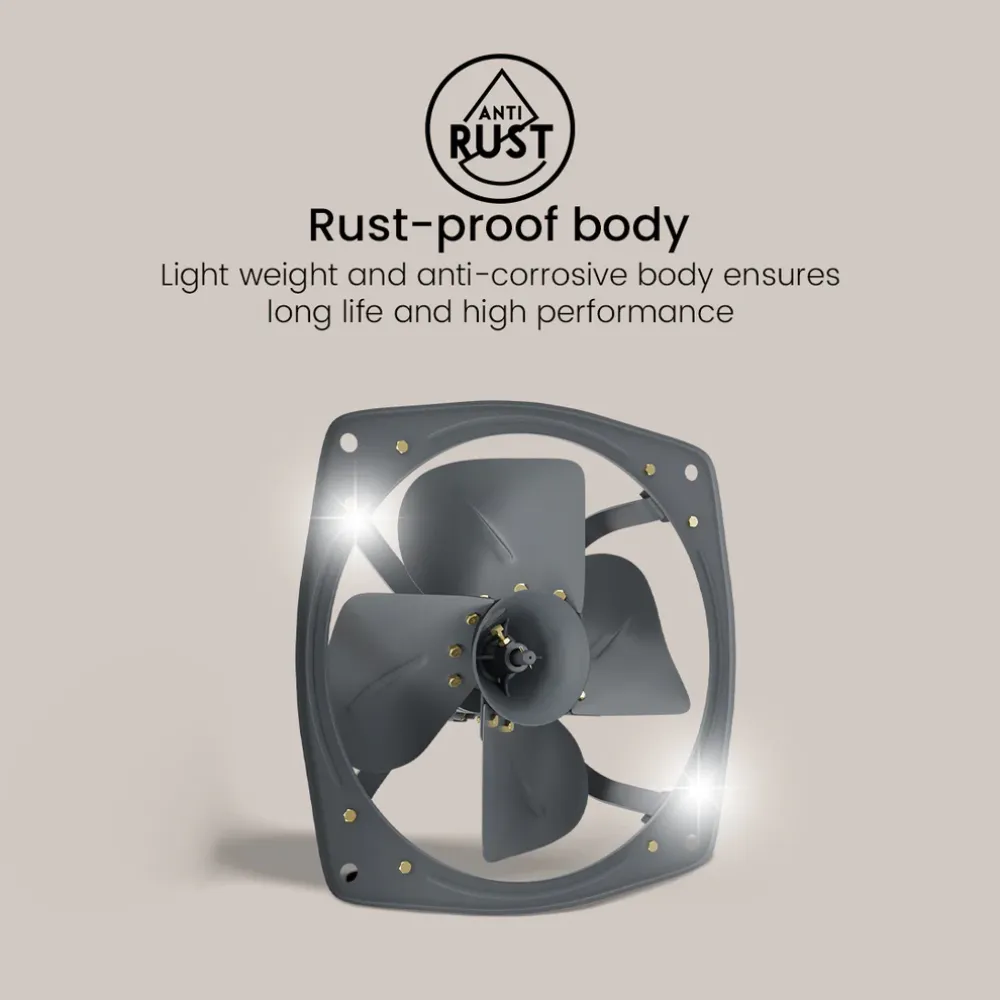 HDEF Exhaust Fan |450mm | Grey | Crompton