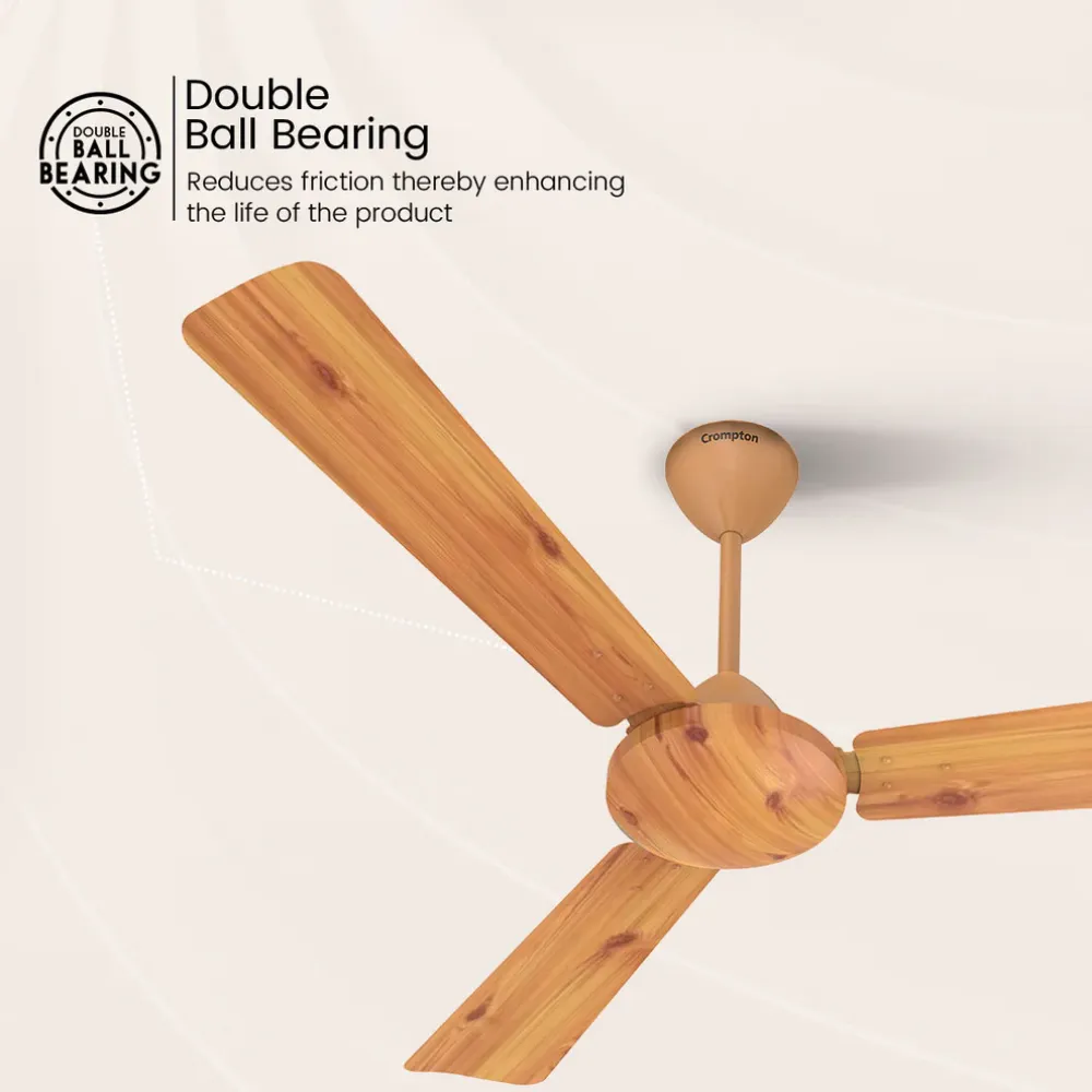HS Jura Designer Ceiling Fan | 1200mm | Crompton