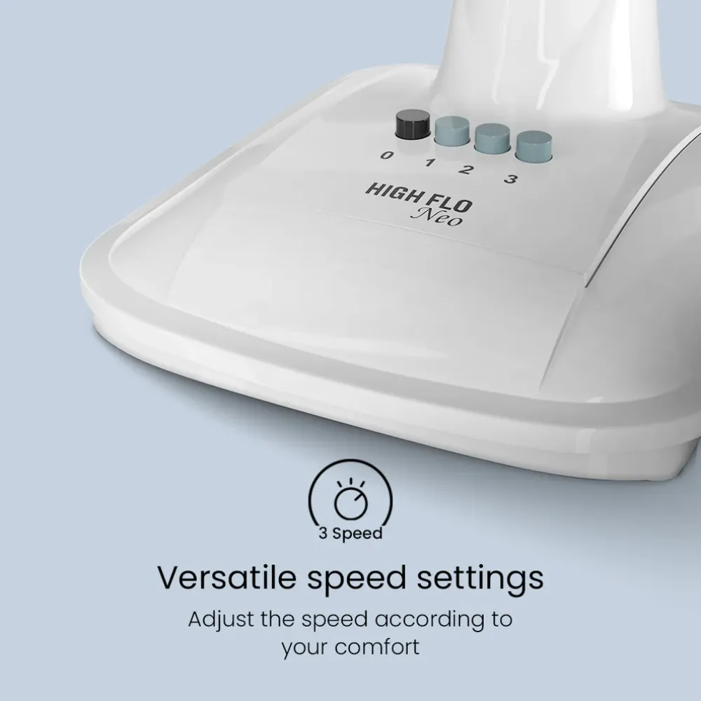 Hiflo Neo Table Fan | 400mm | Crompton