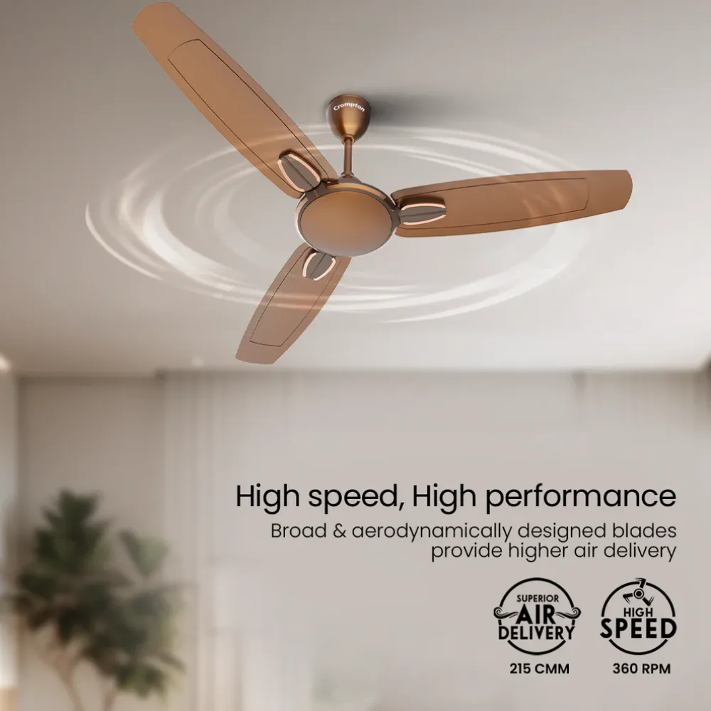 High Speed Java Ceiling Fan| 1200mm | Crompton