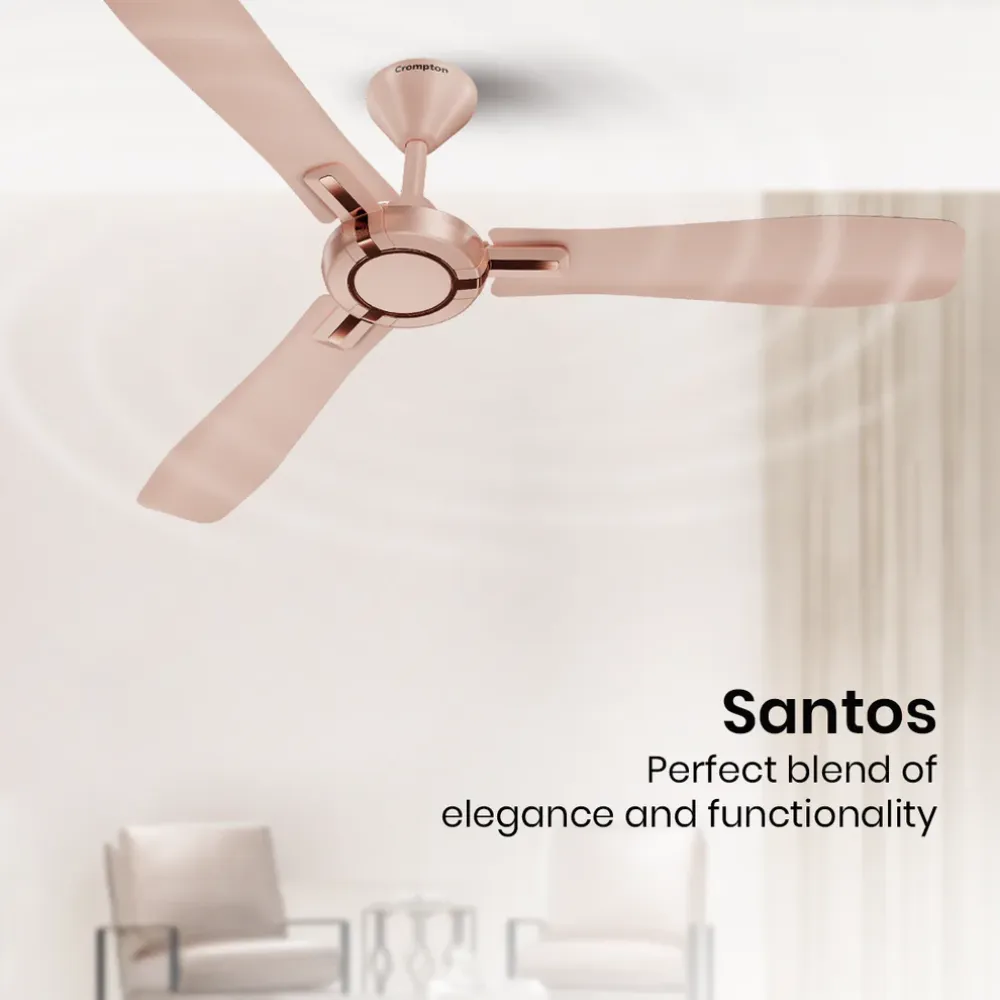 Highspeed Santos Ceiling Fan |1200mm/900mm| Crompton