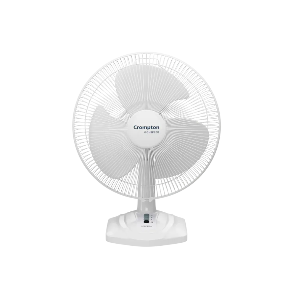 Highspeed Torpedo Table Fan | 400mm | Crompton