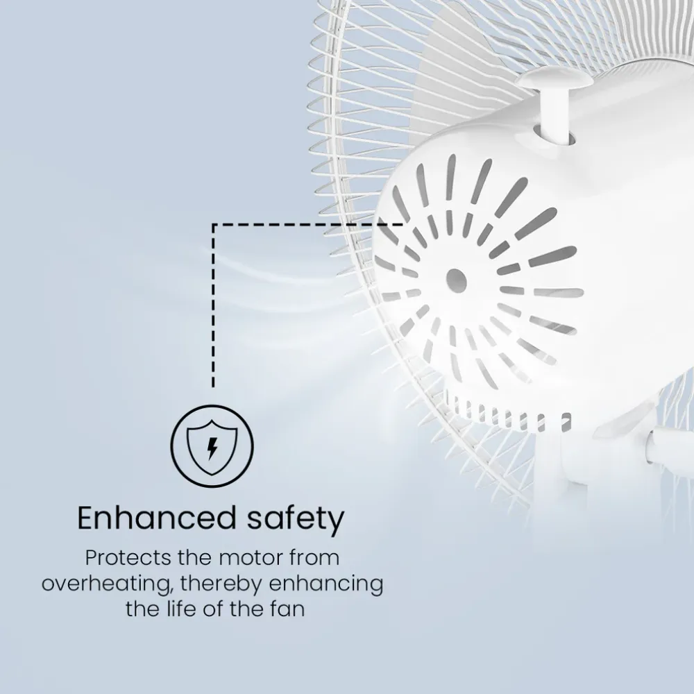 Highspeed Torpedo Table Fan | 400mm | Crompton