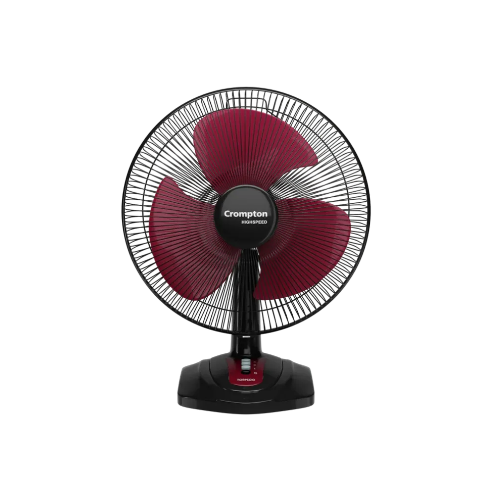 Highspeed Torpedo Table Fan | 400mm | Crompton
