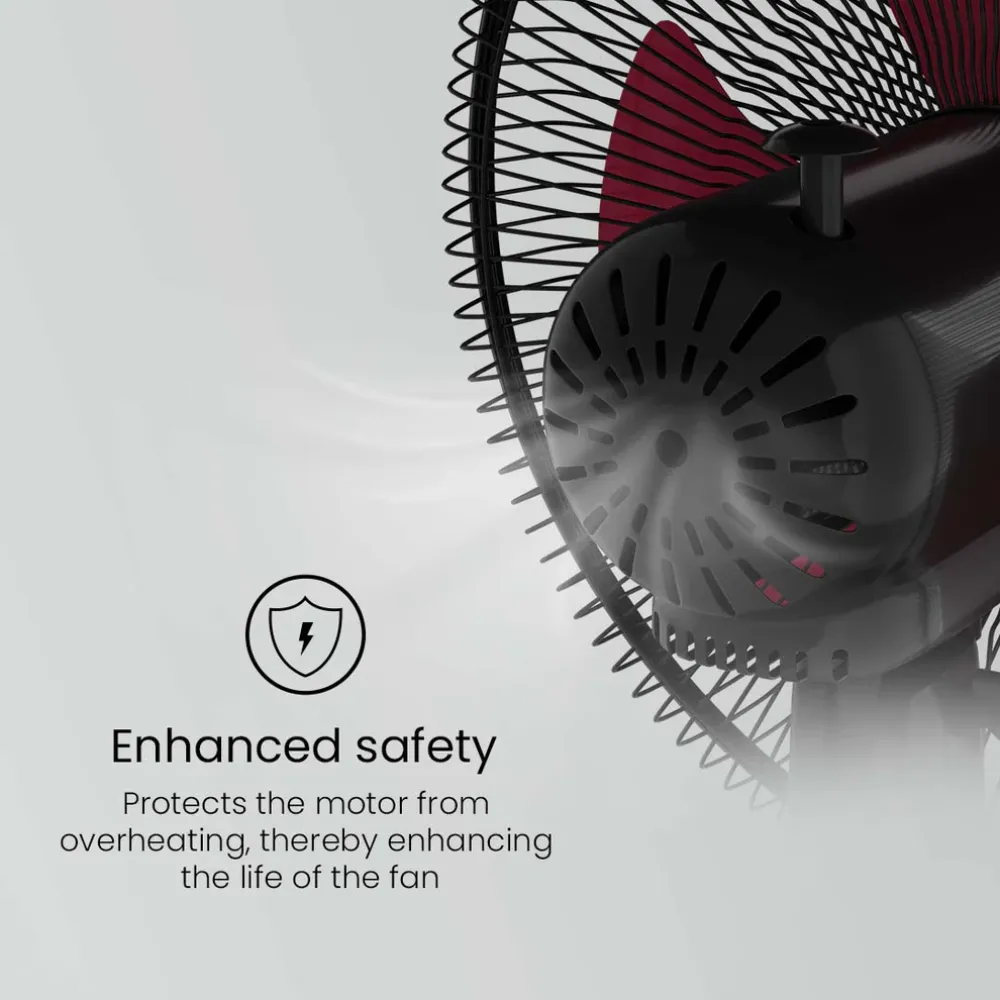 Highspeed Torpedo Table Fan | 400mm | Crompton