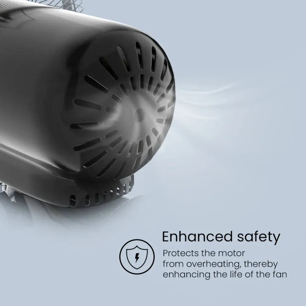 Highspeed Torpedo Wall Mounted Fan | 400mm | Crompton