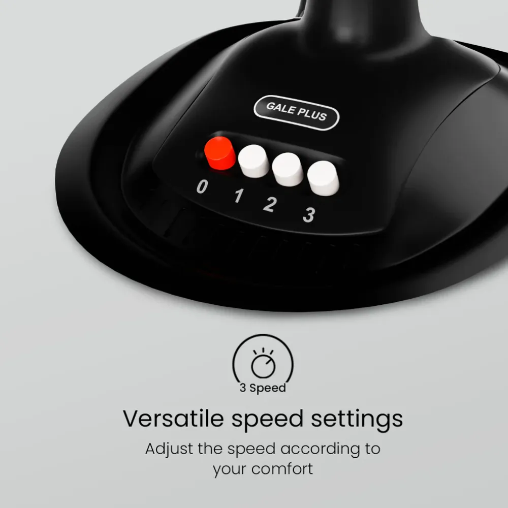 Hispeed Gale Plus Table Fan | 400mm | Crompton