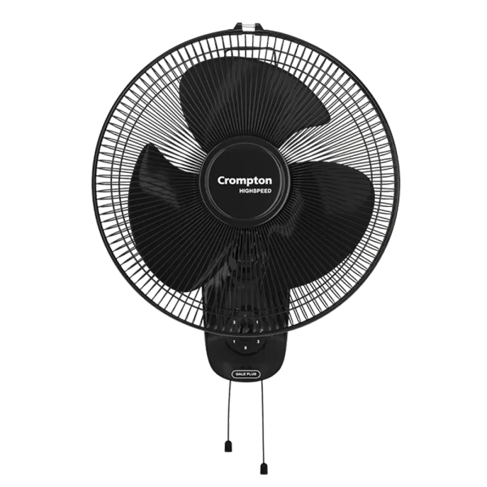 Hispeed Gale Plus Wall Mounted Fan | 400mm | Crompton
