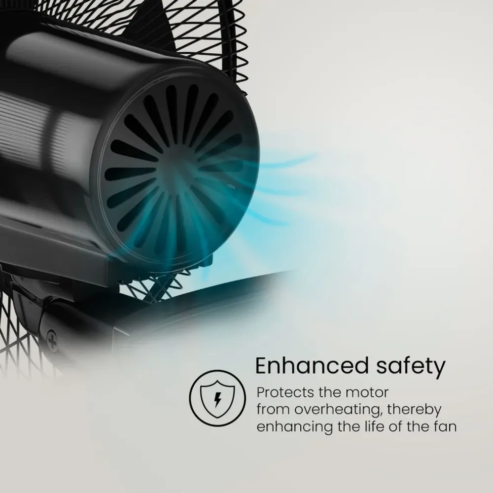 Hispeed Gale Plus Wall Mounted Fan | 400mm | Crompton