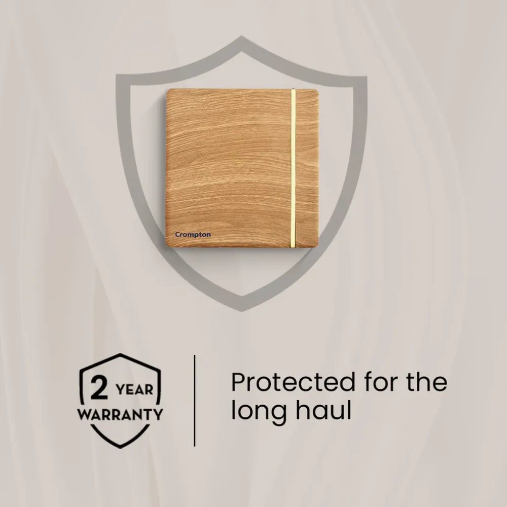 New Mount Air Exhuast Fan | 100mm | Crompton