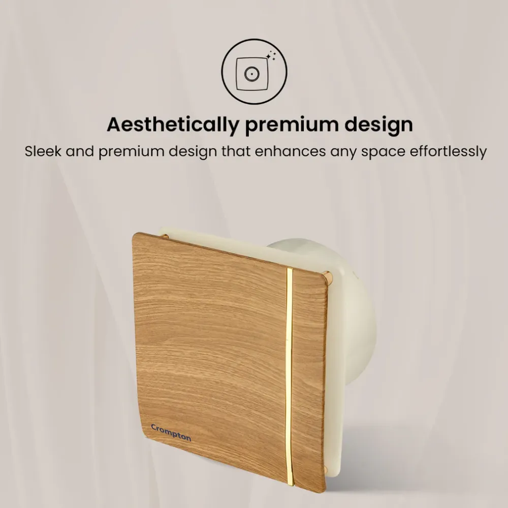 New Mount Air Exhuast Fan | 100mm | Crompton