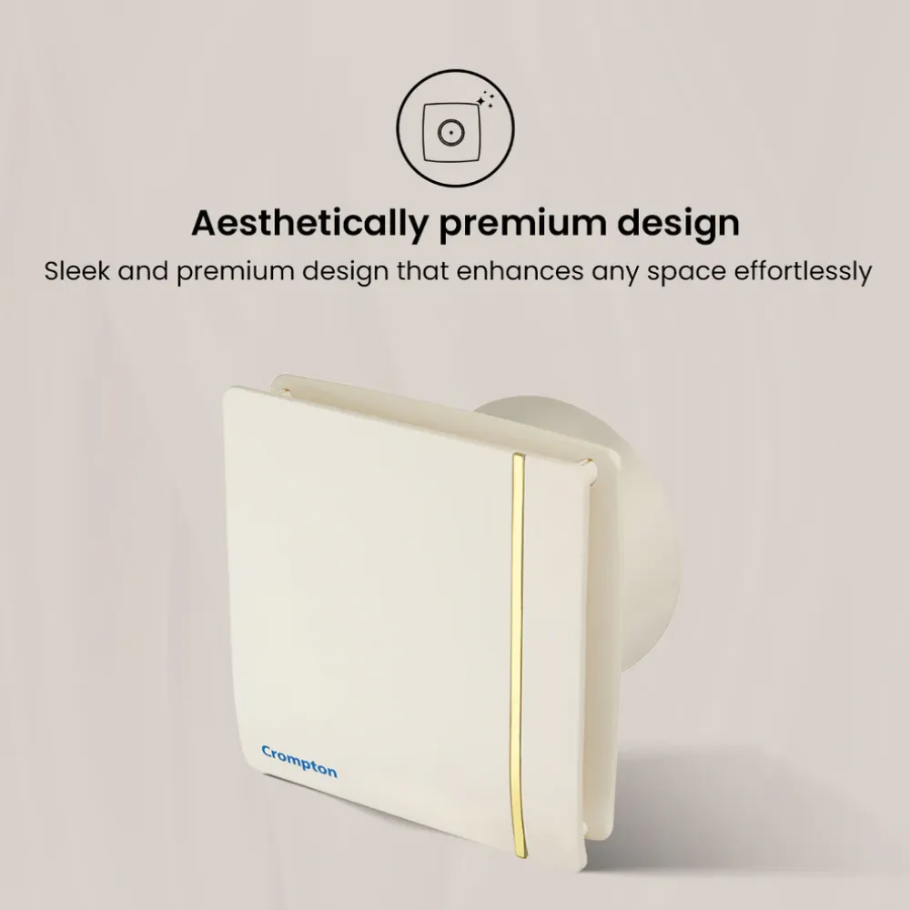 New Mount Air Exhuast Fan | 100mm | Crompton