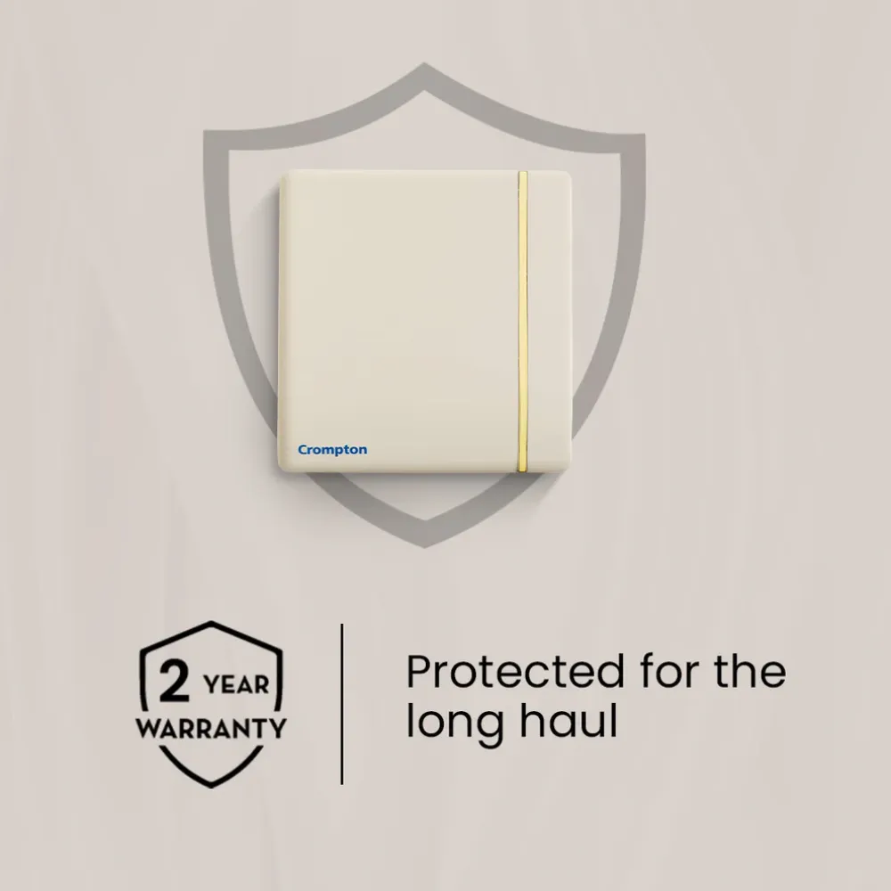 New Mount Air Exhuast Fan | 100mm | Crompton