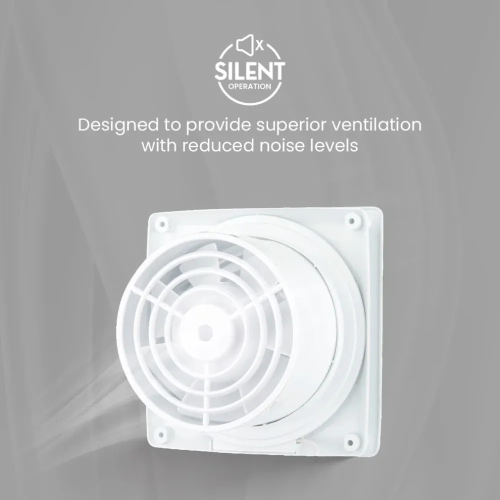 New Mount Air Exhuast Fan | 100mm | Crompton