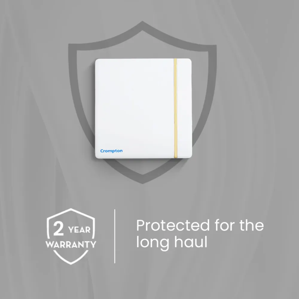 New Mount Air Exhuast Fan | 100mm | Crompton