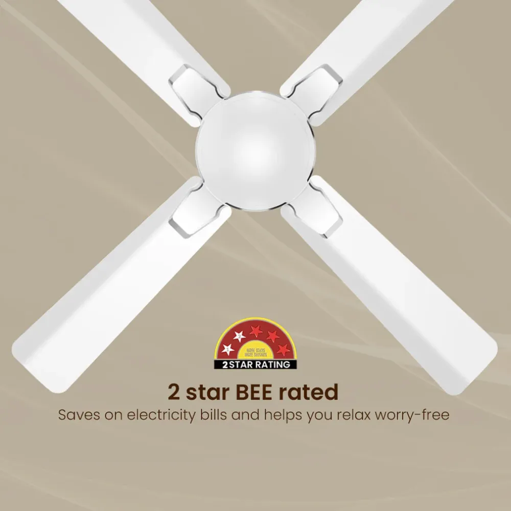 Premion Aura 2/4 Blade Ceiling Fan | 1200mm | Crompton