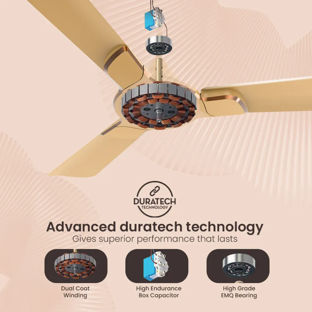 Premion Avancer Swirl Ceiling Fan |1200mm|Crompton