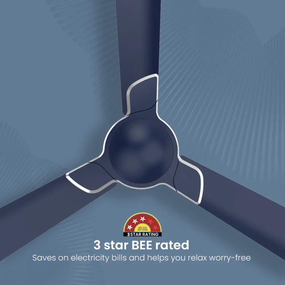 Premion Avancer Swirl Ceiling Fan |1200mm|Crompton