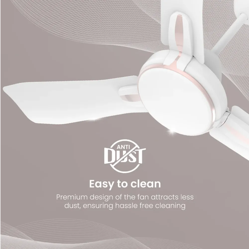 Premion Festo Ceiling Fan | 1200mm/900mm|  Crompton