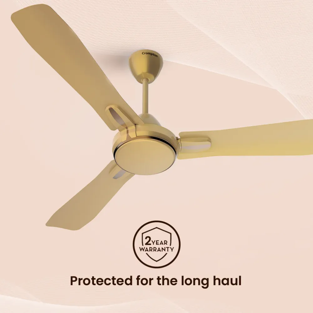 Premion Festo Ceiling Fan | 1200mm/900mm|  Crompton