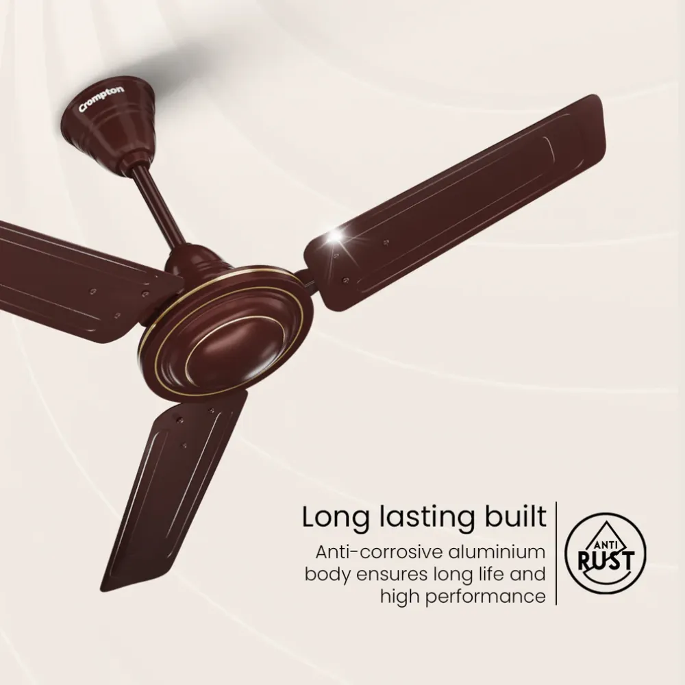 Surebreeze Brizair Ceiling Fan | 900mm | Crompton