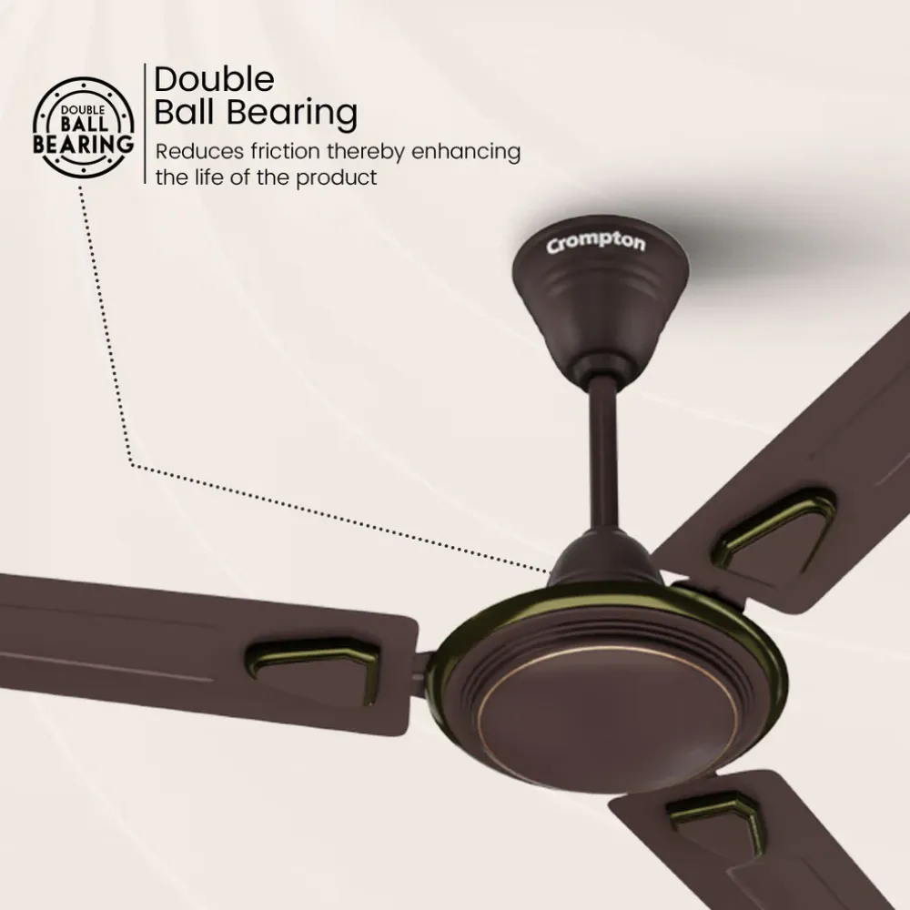 Surebreeze Super Briz Deco Ceiling Fan | 1200mm | Crompton