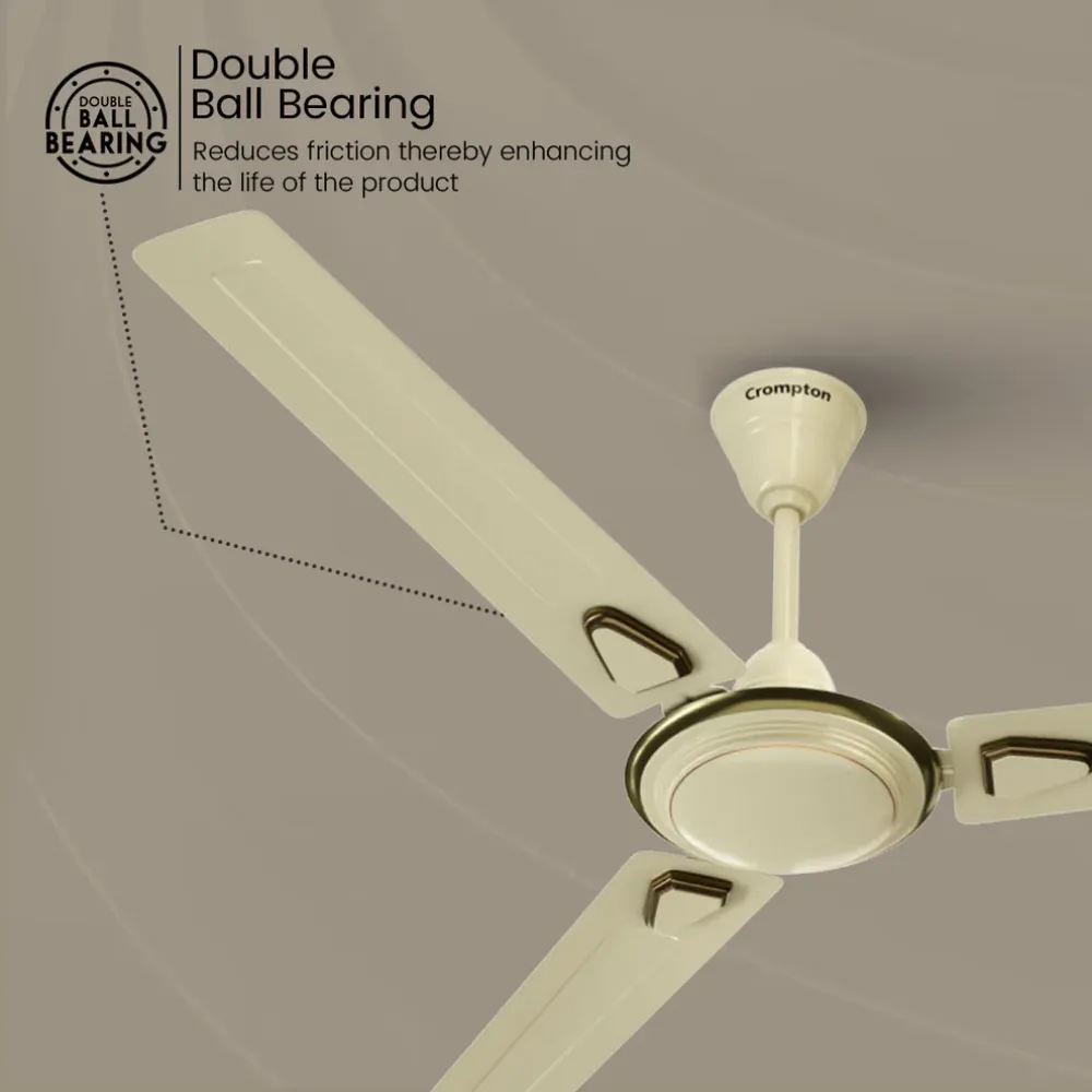 Surebreeze Super Briz Deco Ceiling Fan | 1200mm | Crompton