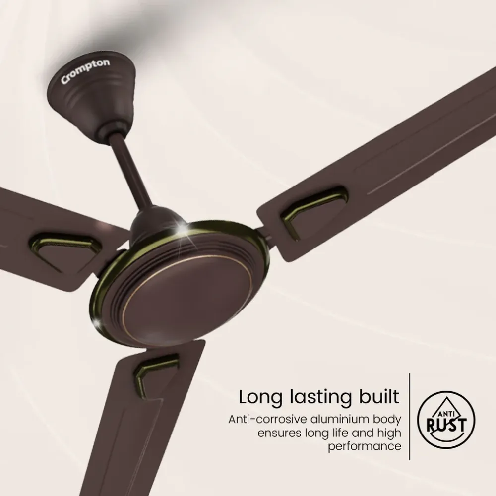 Surebreeze Super Briz Deco Ceiling Fan | 1200mm | Crompton