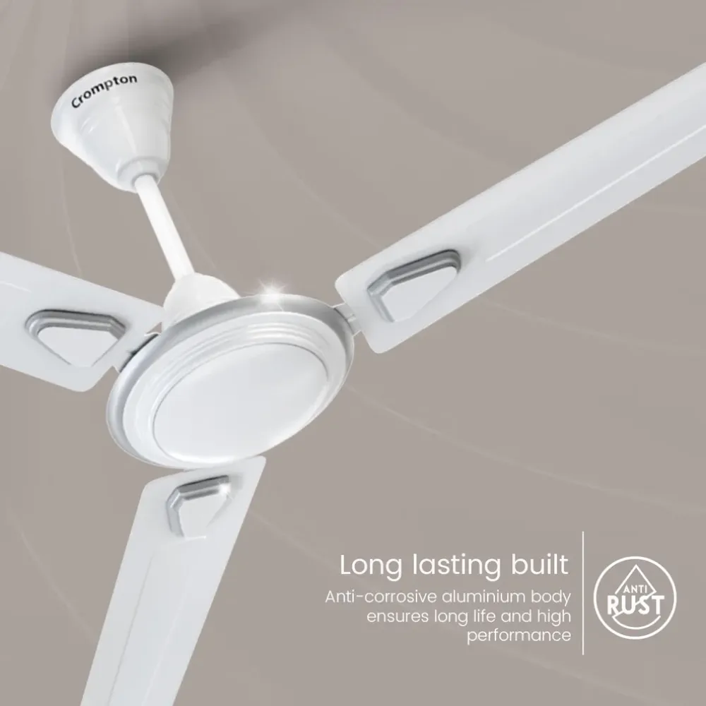 Surebreeze Super Briz Deco Ceiling Fan | 1200mm | Crompton