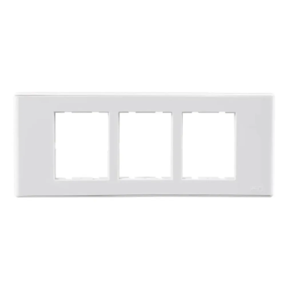 Cover Plate |2/18Modular |White |Havells