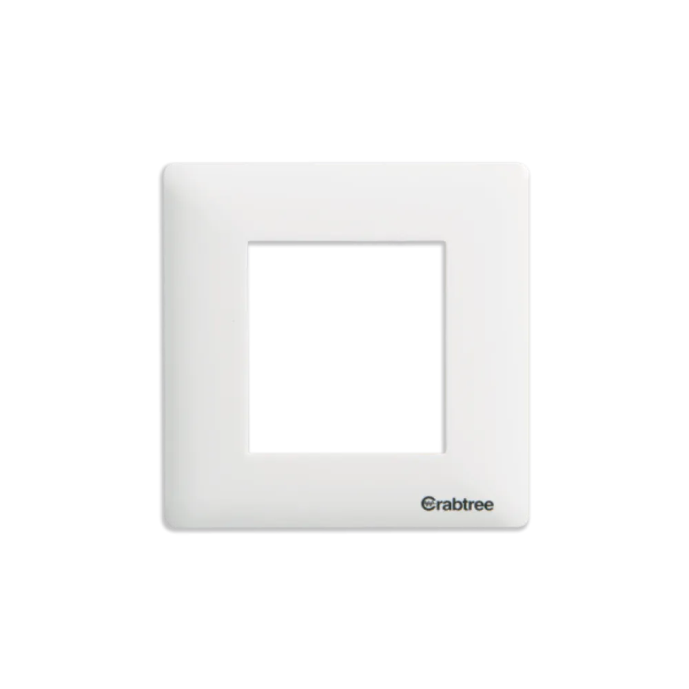 Cover Plate |2/18Modular |White |Havells
