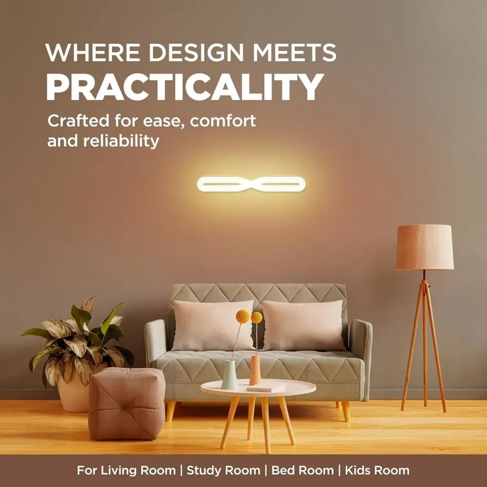 20W Glamtube Tube Light| Aurora Plus |3 in 1 |600mm |Havells