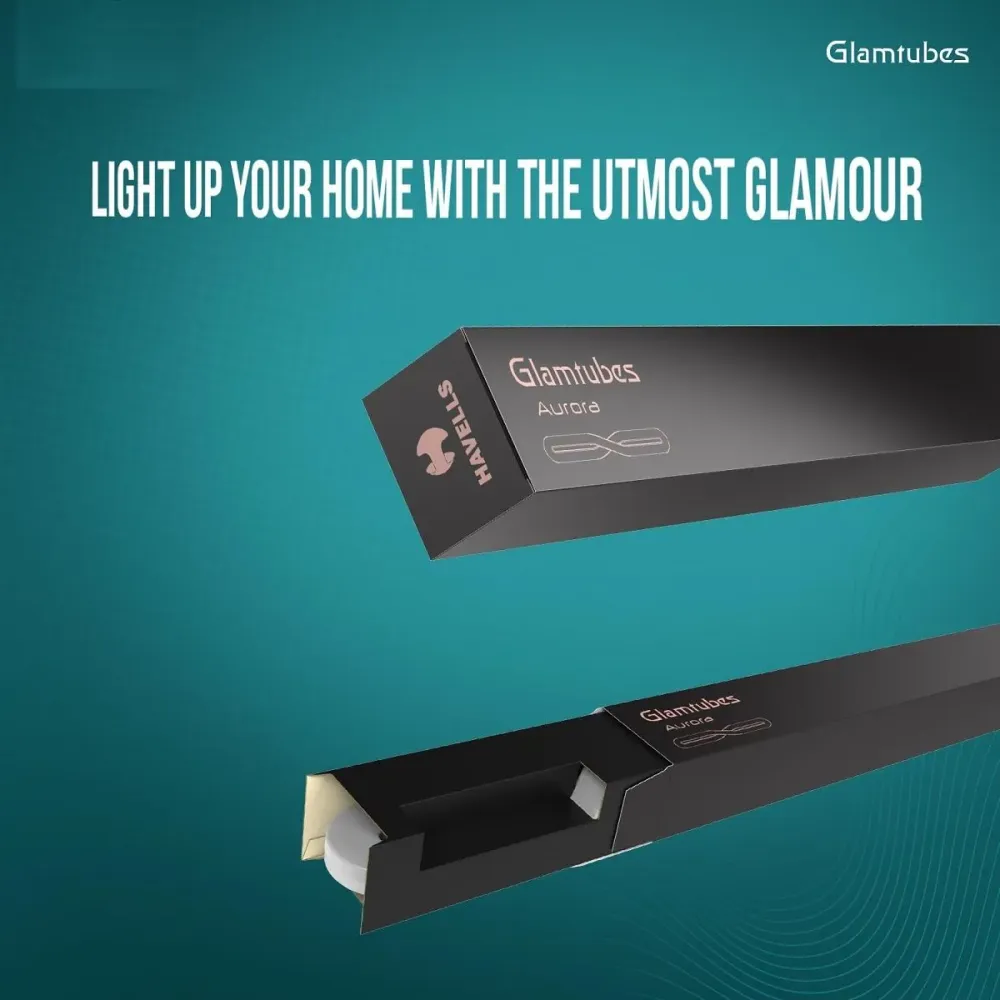 20W Glamtube Tube Light| Aurora Plus |3 in 1 |600mm |Havells