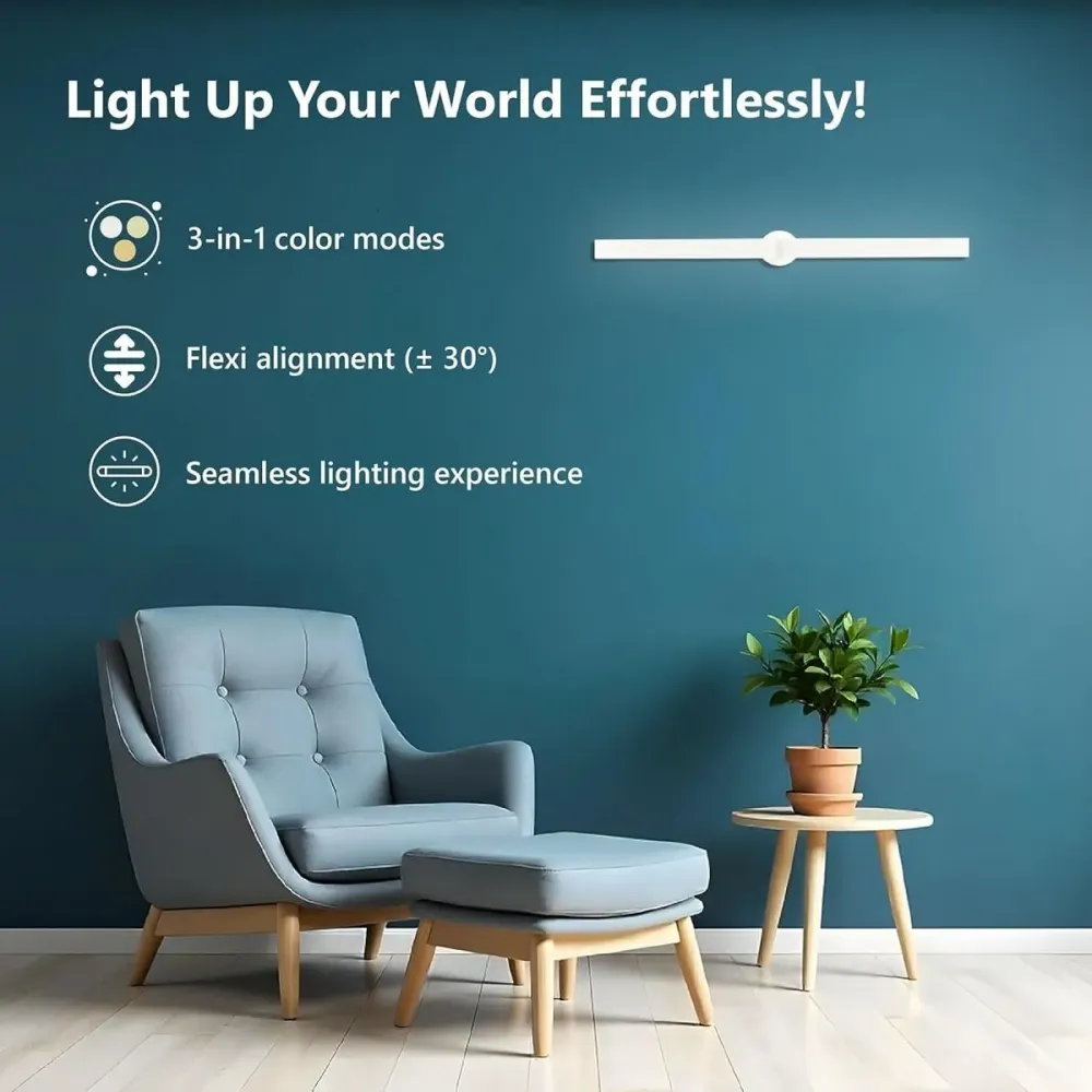 20W Glamtube Tube Light|Vanessa Plus |3in1 |600mm |Havells