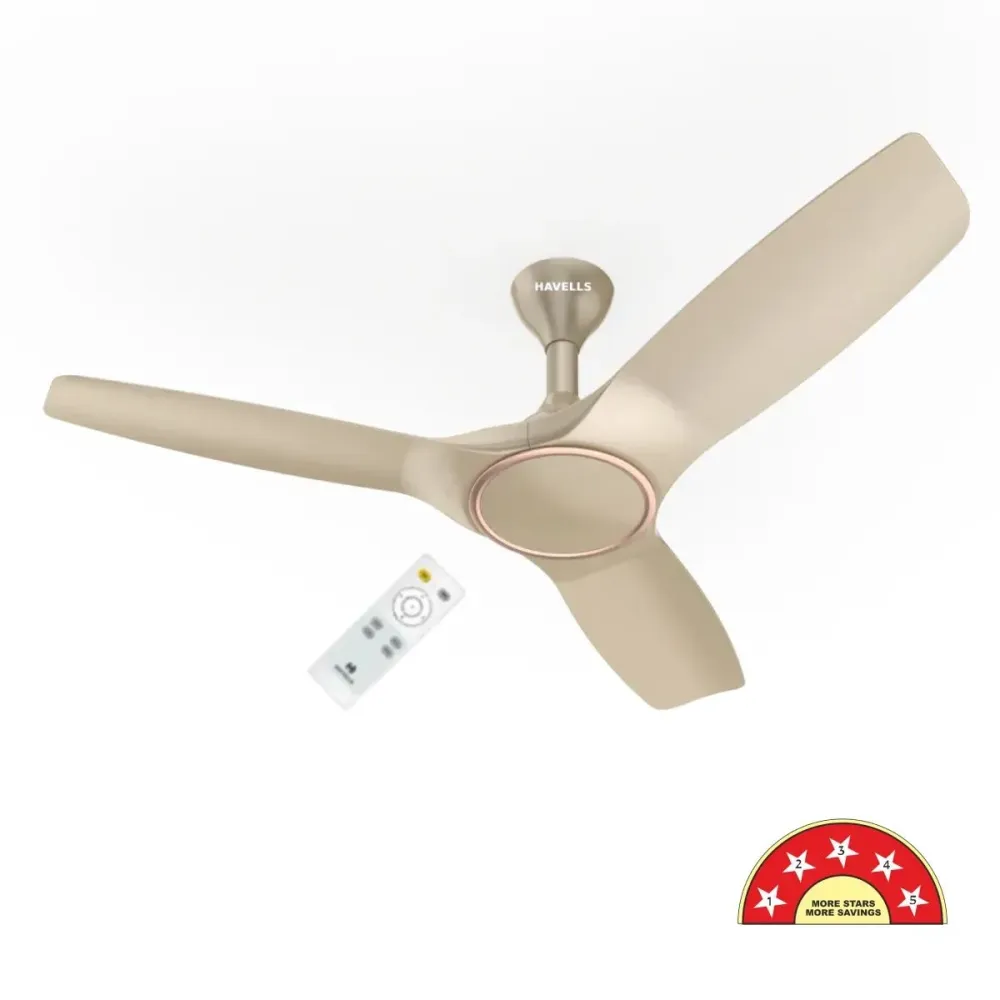 Stealth Air  Ceiling Fan |1200mm BLDC+ | Remote Control | Havells