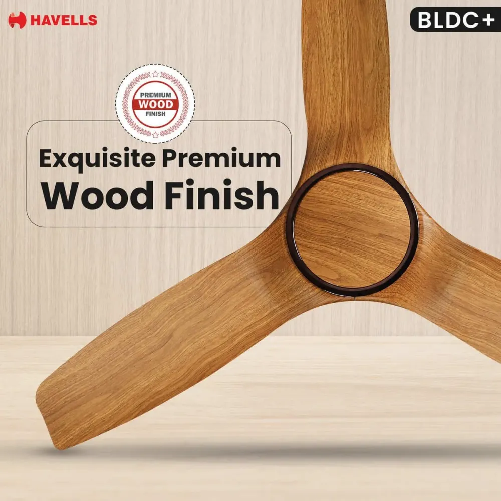 Stealth Air  Ceiling Fan |1200mm BLDC+ | Remote Control | Havells