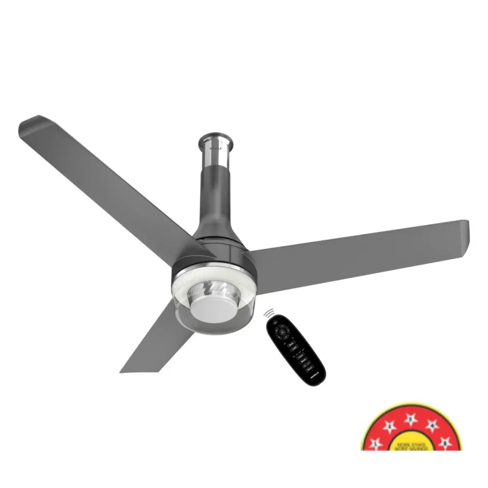 Crista Under Light Ceiling Fan | 1200mm | Remote Control |Havells
